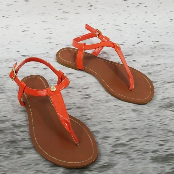 Lauren Ralph Lauren Orange Sandals 